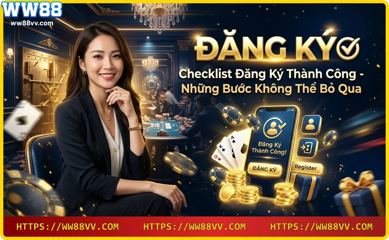 Các bước đăng ký WW88 thành công