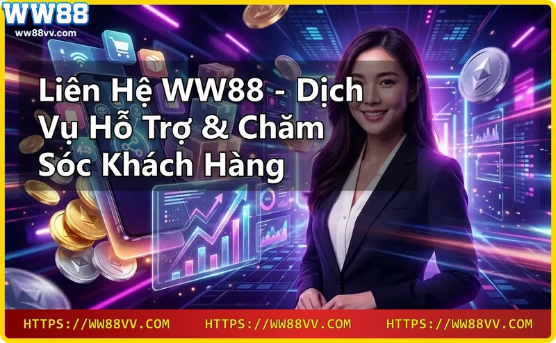 Các kênh liên hệ WW88: live chat, telegram và hotline