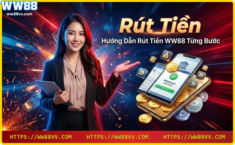 Hướng dẫn rút tiền WW88 từng bước qua laptop