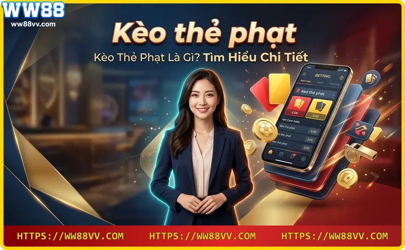 Kèo thẻ phạt dựa trên tổng số thẻ vàng và thẻ đỏ