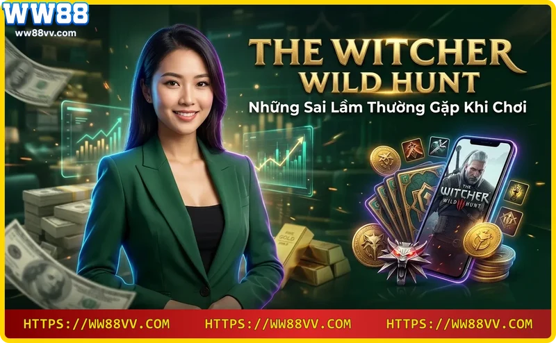 Những sai lầm phổ biến khi chơi The Witcher Wild Hunt