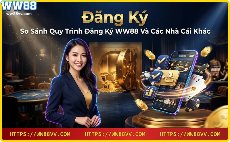 So sánh đăng ký WW88 với các nhà cái khác