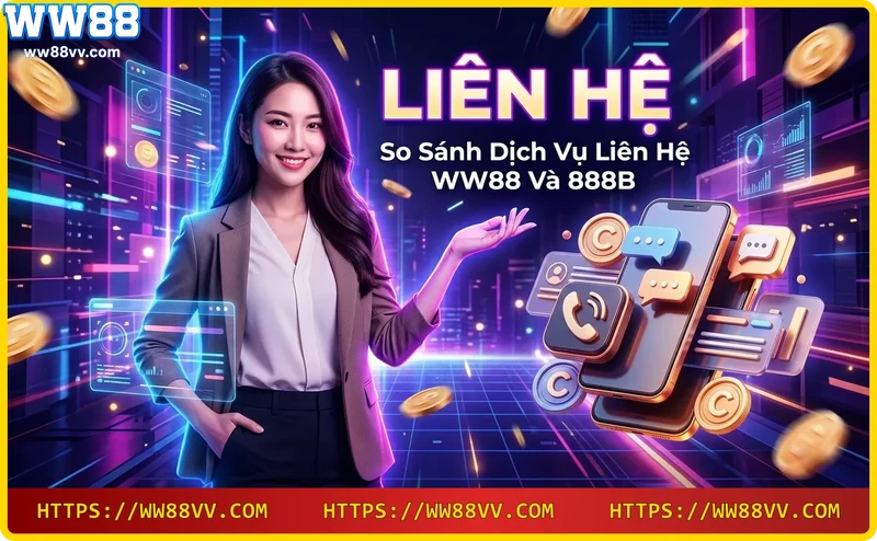 So sánh dịch vụ hỗ trợ khách hàng giữa WW88 và WW88