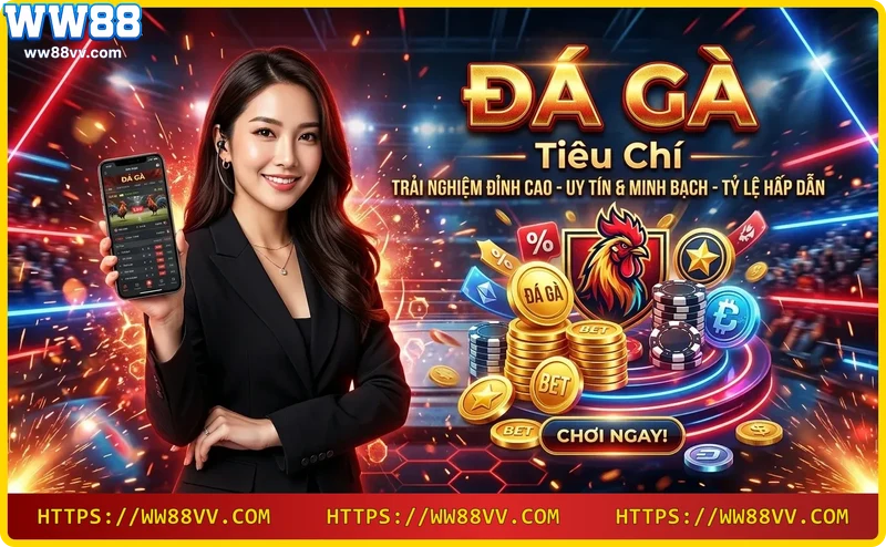 Tiêu chí trải nghiệm đỉnh cao WW88 trong đá gà trực tuyến