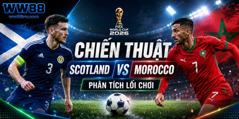 Chiến thuật Scotland vs Morocco